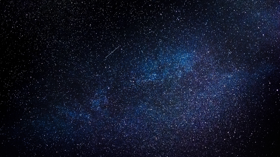 Cielo noche estrella vía láctea
