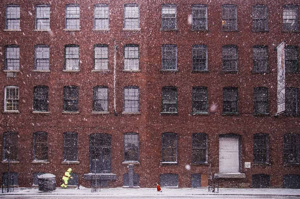 Snow architecture street window Photo