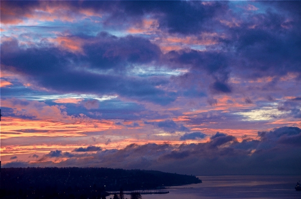 海 地平線 クラウド 空 写真