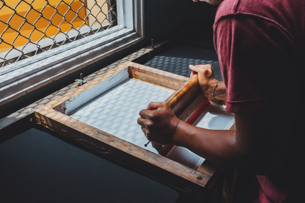 Hand man working person Photo