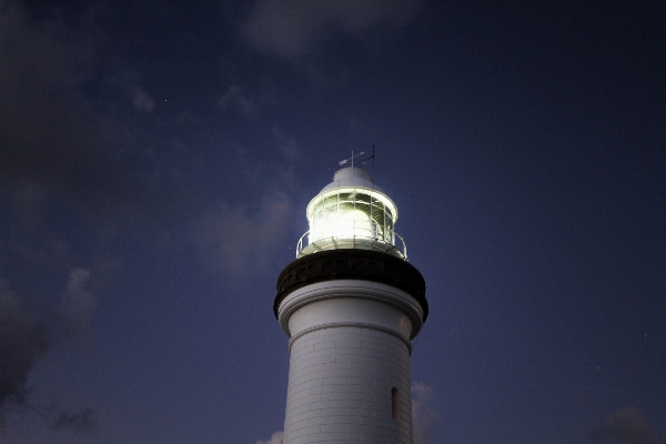 灯台 空 夜 雰囲気 写真