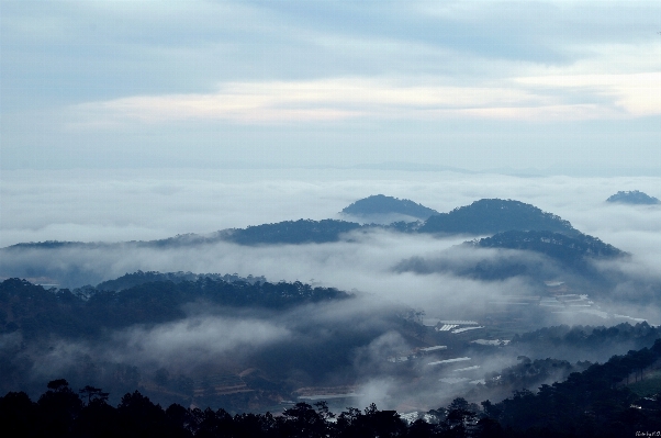 Nature horizon mountain snow Photo