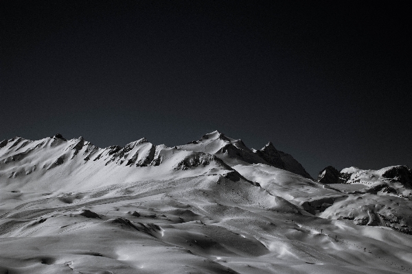 Berg schnee winter licht Foto