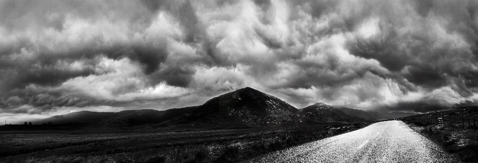 Landscape nature rock horizon