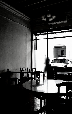 Foto Luz preto e branco
 branco casa