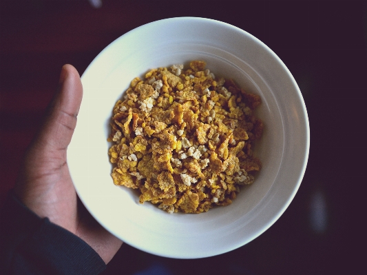 Man bowl dish meal Photo