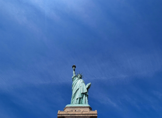 Foto Awan arsitektur langit new york