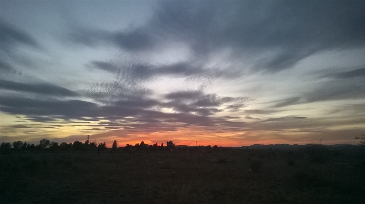 Horizon cloud sky sunrise Photo