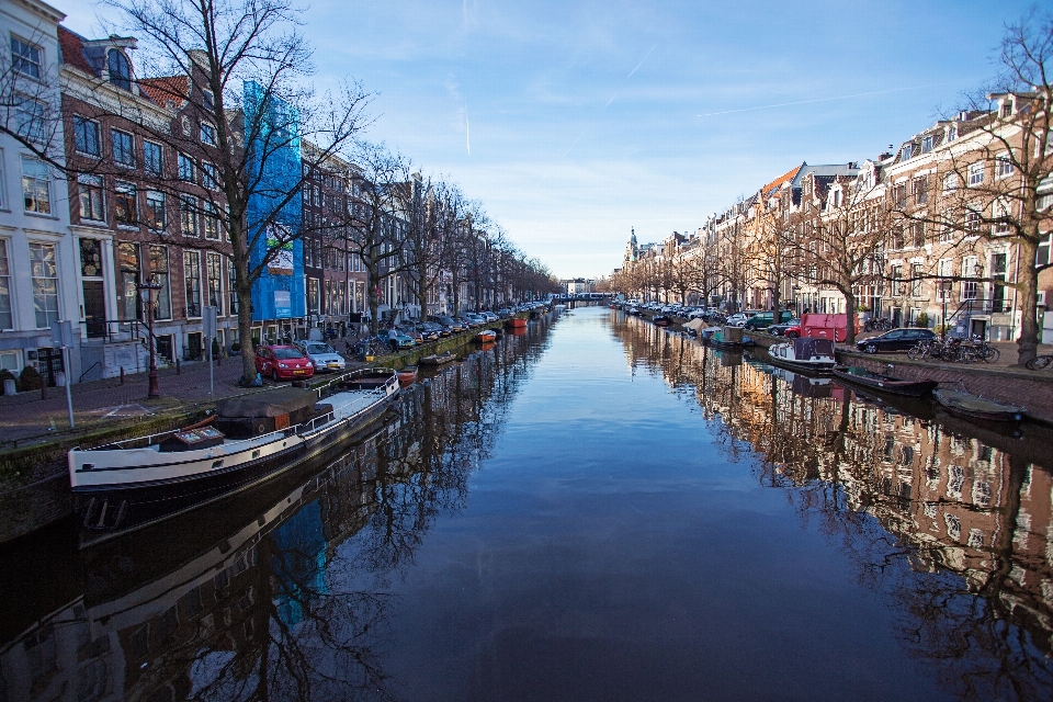 Dock town river canal