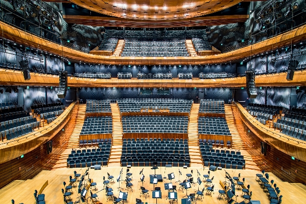 Structure auditorium chair concert Photo