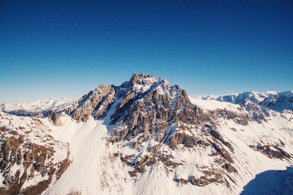 Photo Rock montagne neige hiver