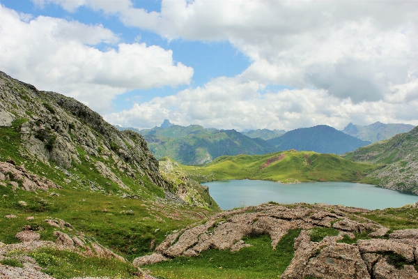 Landscape nature grass rock Photo