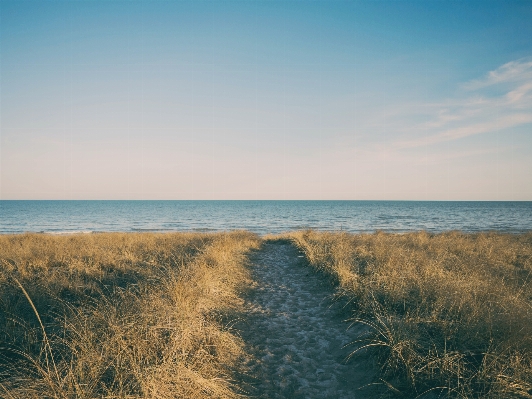 Beach landscape sea coast Photo