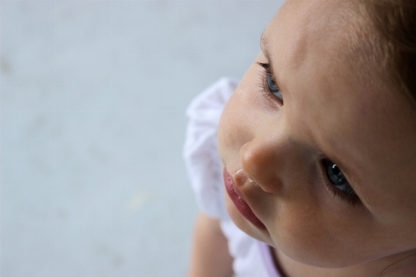 Person portrait child facial expression Photo