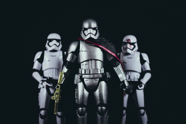 Foto Mesin mainan perang bintang
 stormtrooper