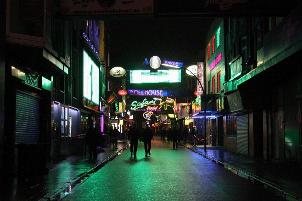 Light road street night Photo