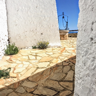 Rock wall walkway stone Photo