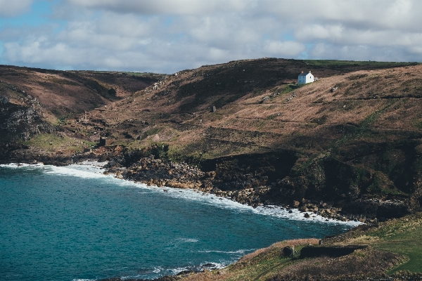 Strand landschaft meer küste Foto