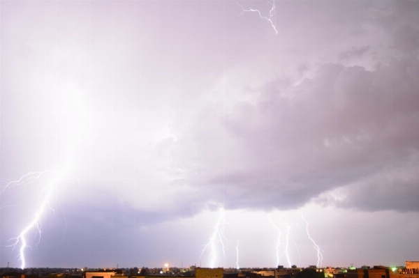 Foto Awan suasana cuaca badai