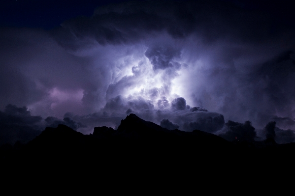 Cloud sky night atmosphere Photo