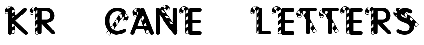 Kr Cane Letters Font