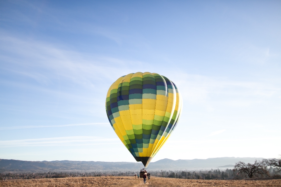 Langit balon udara petualangan