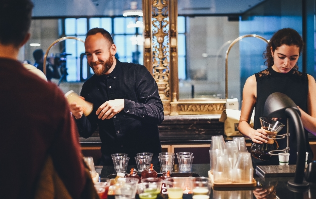 Bar meal bartender cocktail Photo