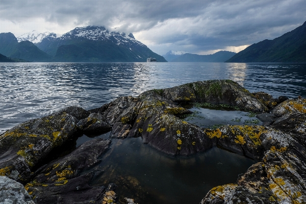 Landscape sea coast water Photo