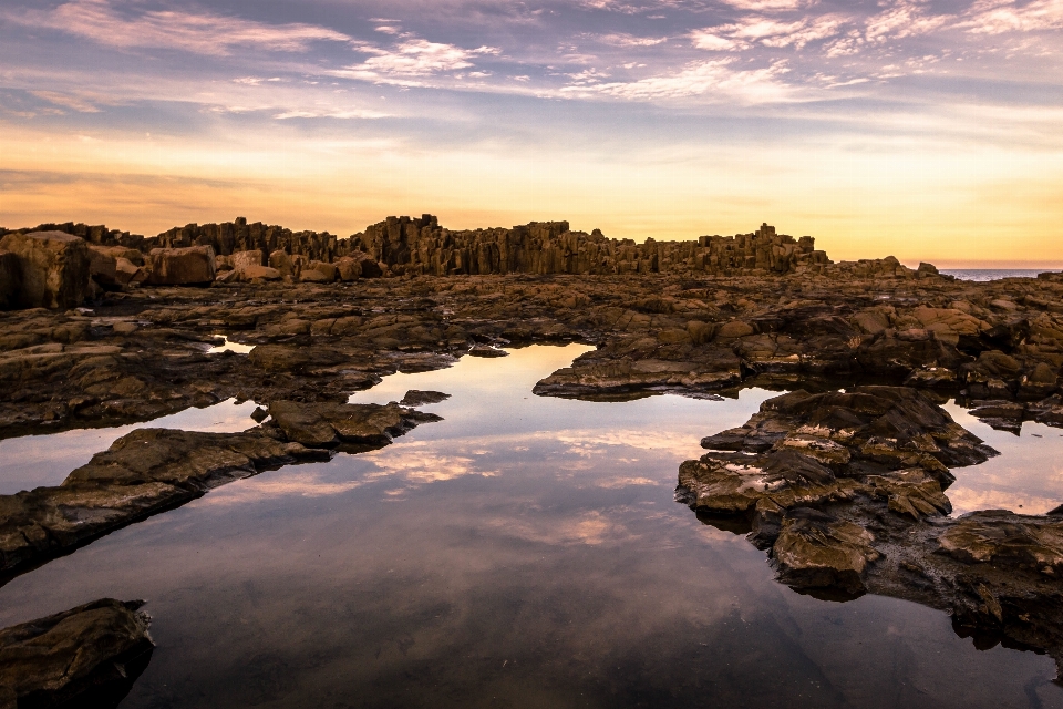 Landscape sea coast water