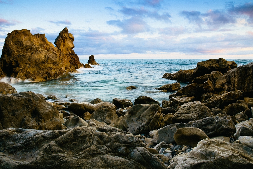 海滩 景观 海 海岸