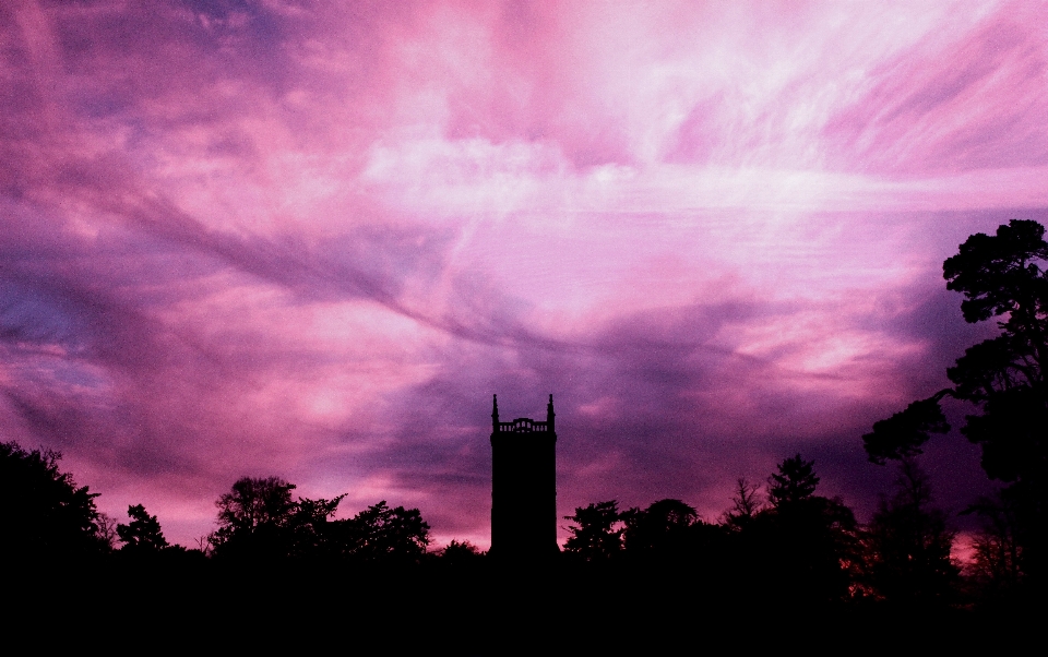 Silhouette cloud sky sunrise