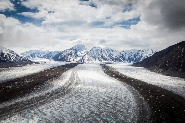 Landscape mountain snow winter Photo