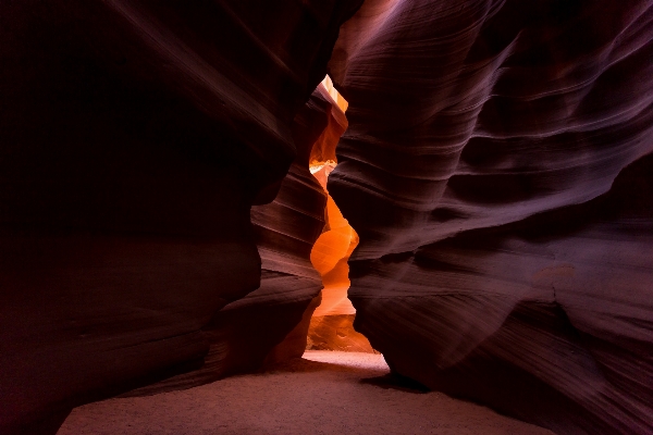 Rock light dark orange Photo