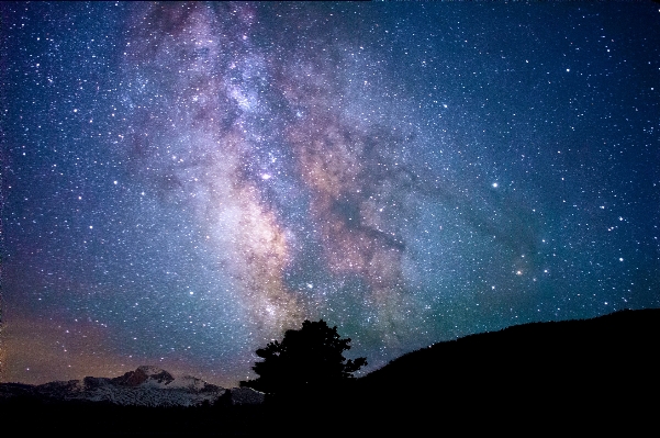 山 空 星 天の川
 写真