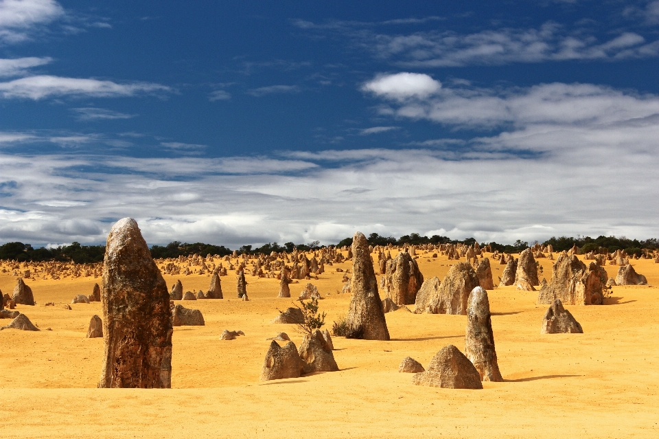 Paysage sable rock ciel