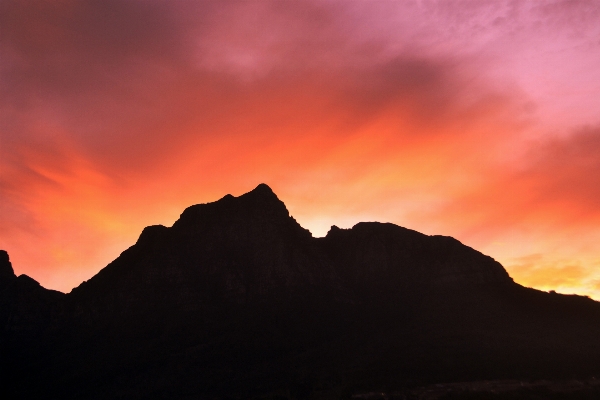 Horizon mountain cloud sky Photo