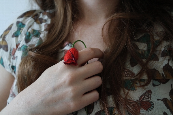 Foto Mano persona ragazza donna