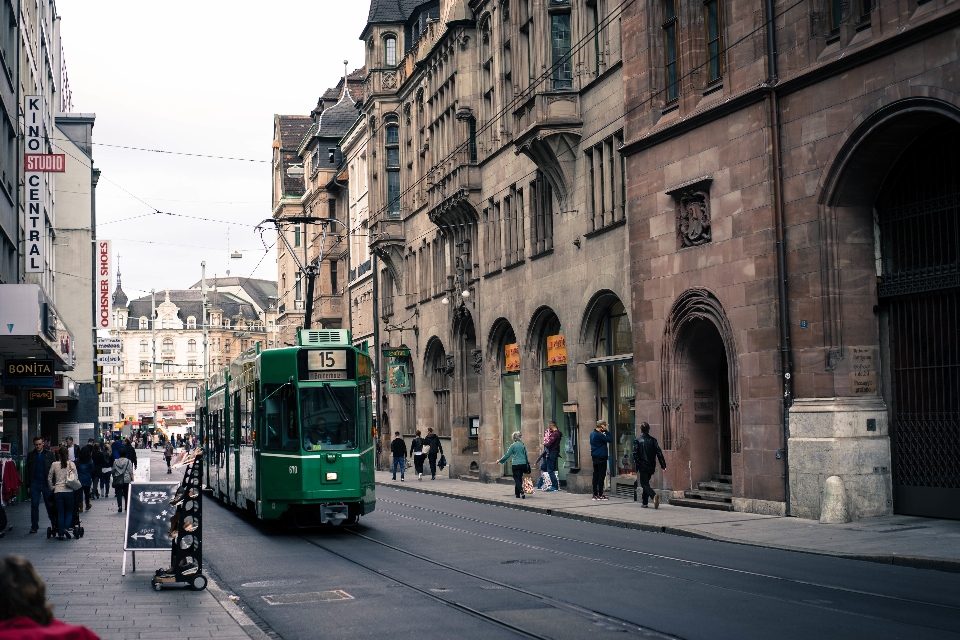 Fußgänger straße stadt stadtbild