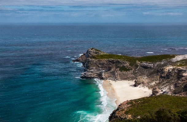 Foto Pantai laut pesisir pasir