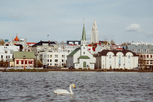 Sea coast boat lake Photo