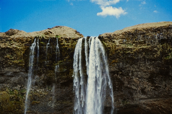 Landscape water rock waterfall Photo