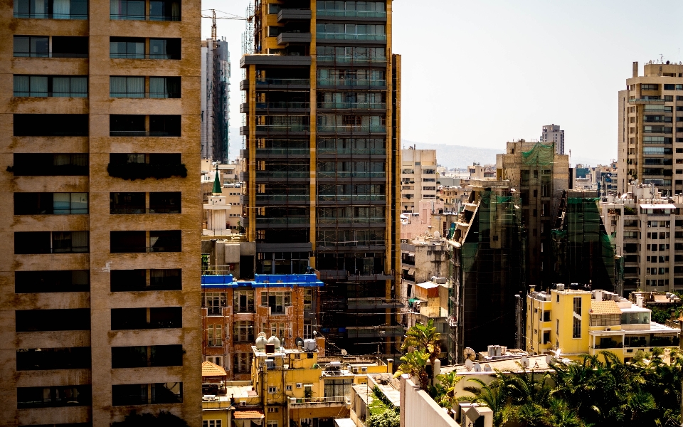 Arquitectura horizonte ciudad edificio