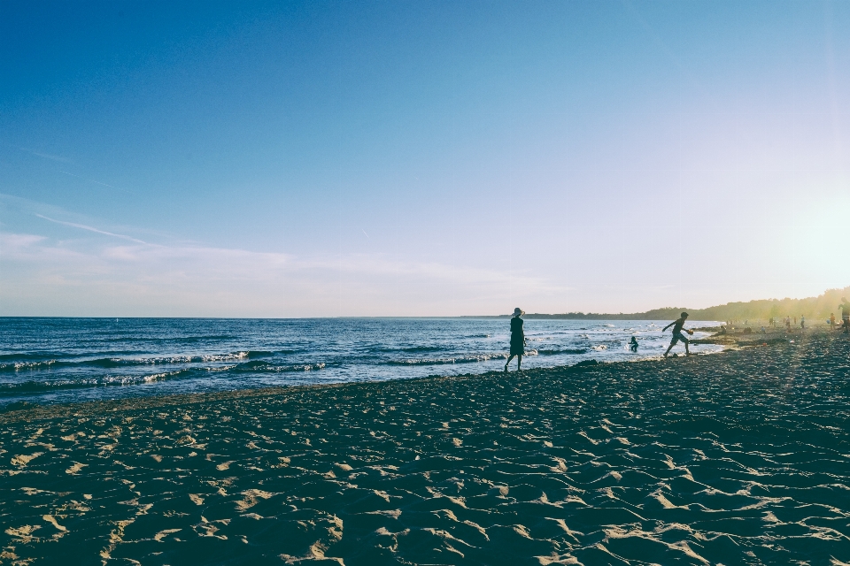 Beach sea coast water