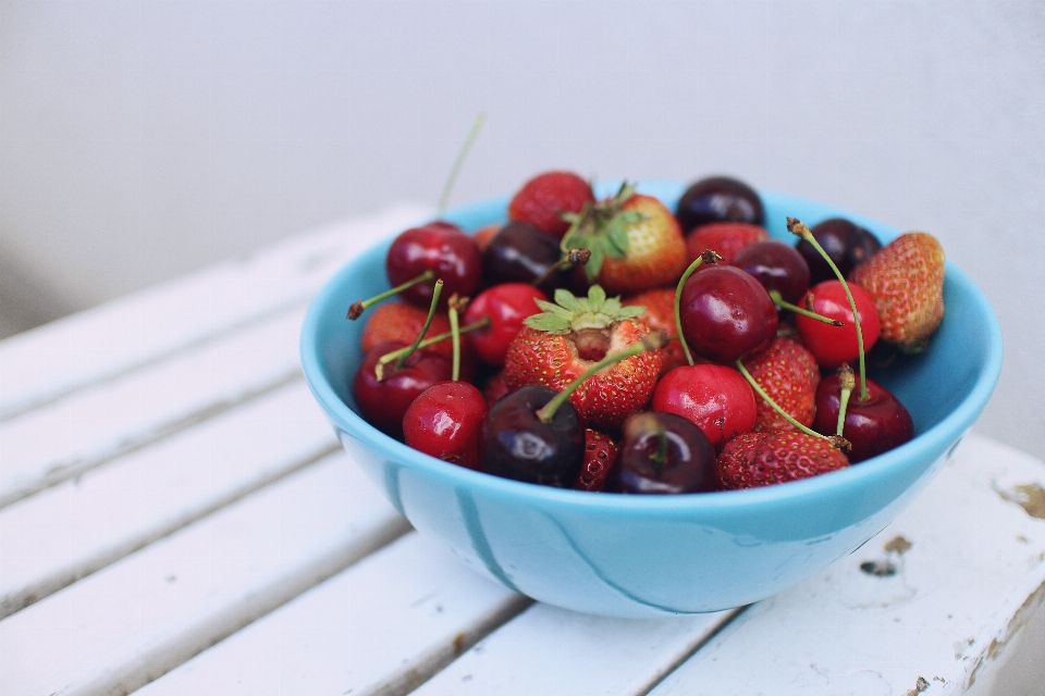 Plantar fruta baga tronco