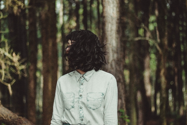 Tree nature forest person Photo