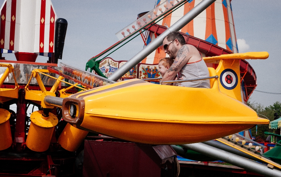 Person boat vehicle amusement park