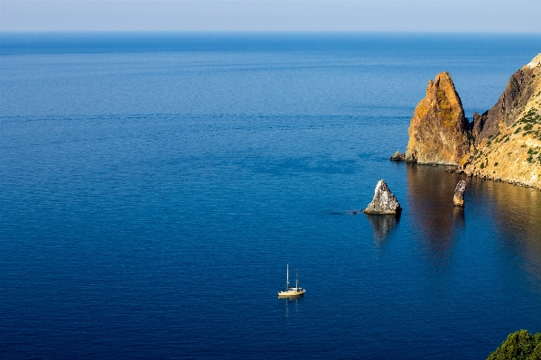 Deniz sahil su rock Fotoğraf