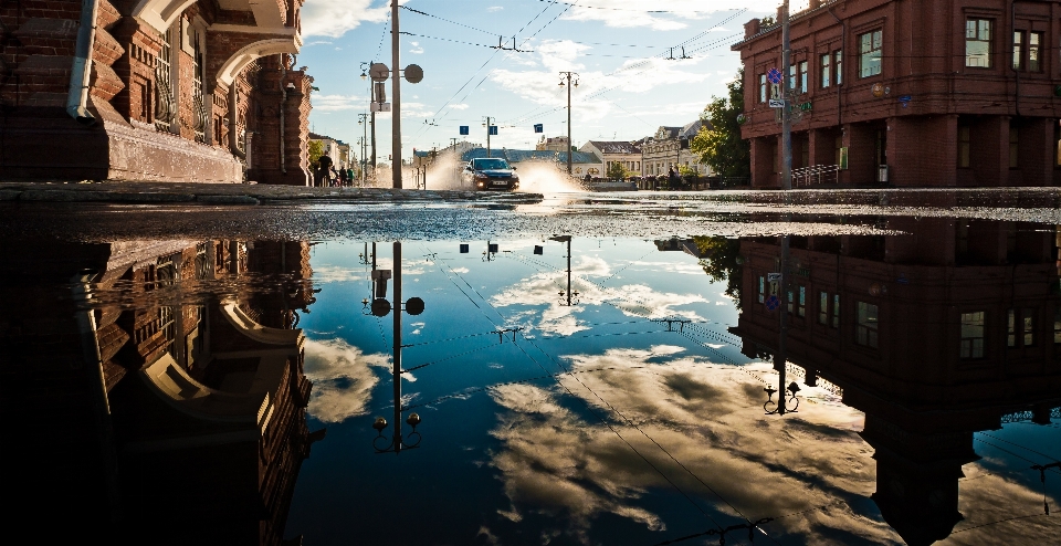 Mare acqua nube auto