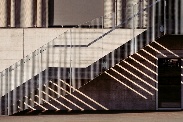 Architecture wood stair floor Photo