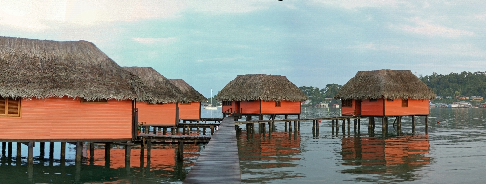 Hütte bucht bootshaus
